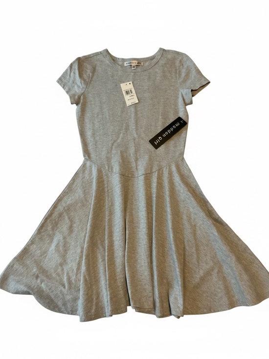 Steve Madden Dresses & Skirts - NWT xs grey stretchy T-shirt, like material dress madden girls juniors